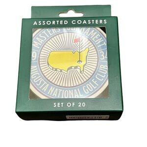 Masters Tournament Augusta National Assorted Coasters Set of 20 | NIB 2025
